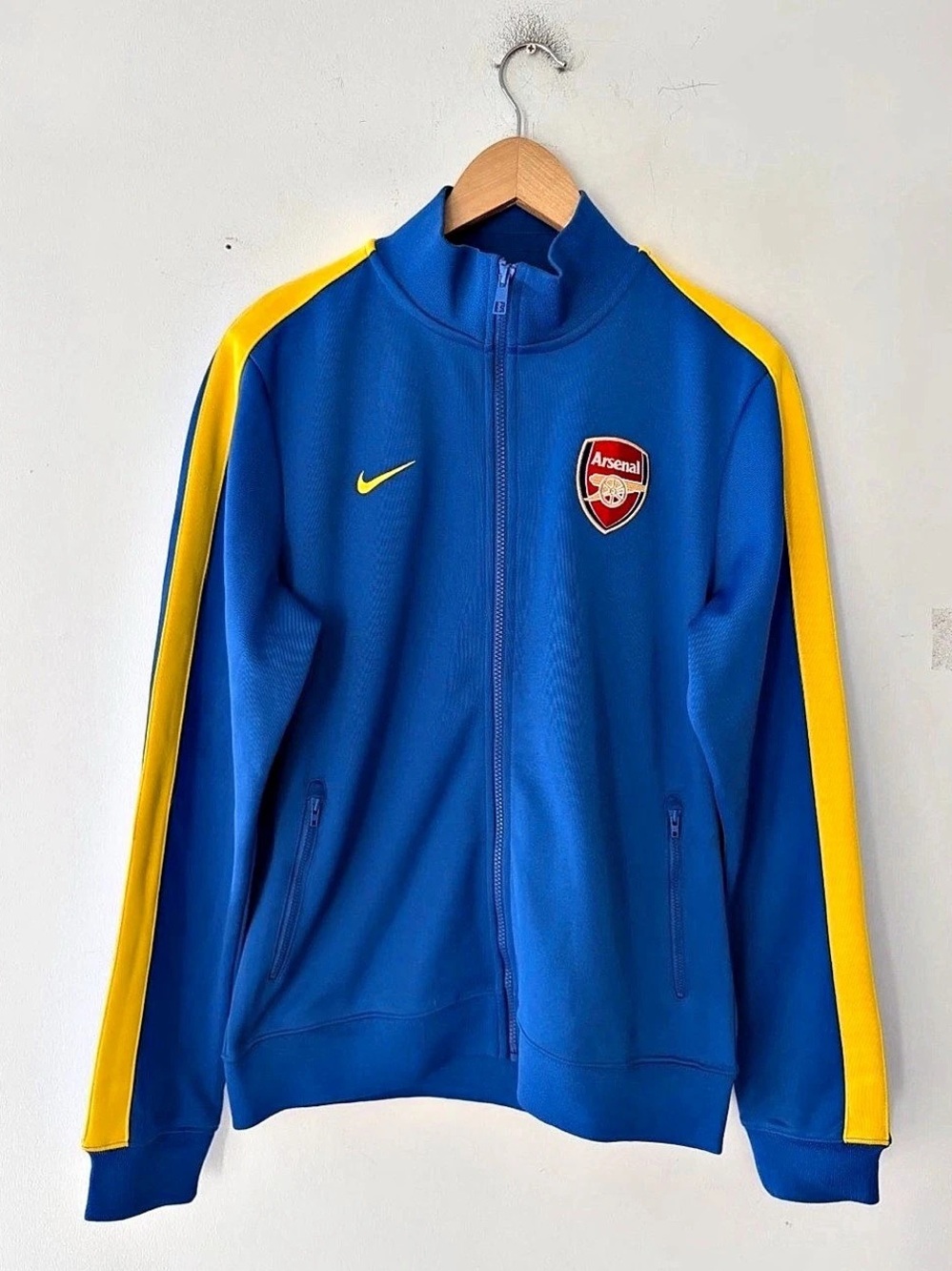 Nike Arsenal London N98 Soccer Track Jacket Size M